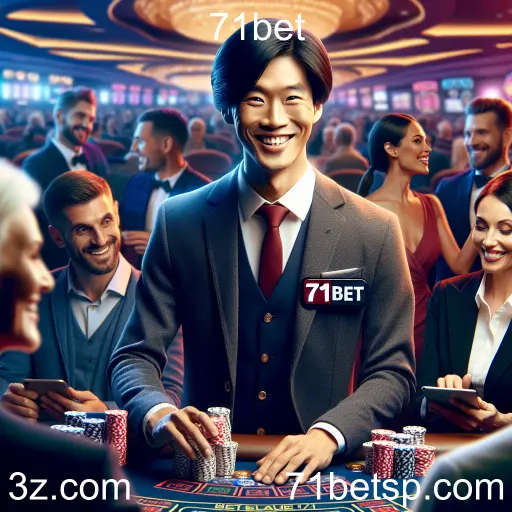 Mensagens e Emoções: A Revolução do Cassino ao Vivo no 71bet